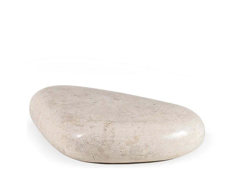 Petrus, Tavolino da salotto Beige (123cm X 74cm H. 27cm)| Duzzle