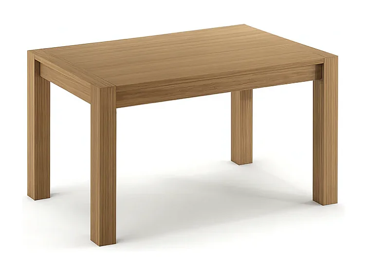 Tavolo da pranzo allungabile in legno impiallacciato rovere naturale Camden 140-190x80 cm fino a 8 posti Made in Italy | Duzzle