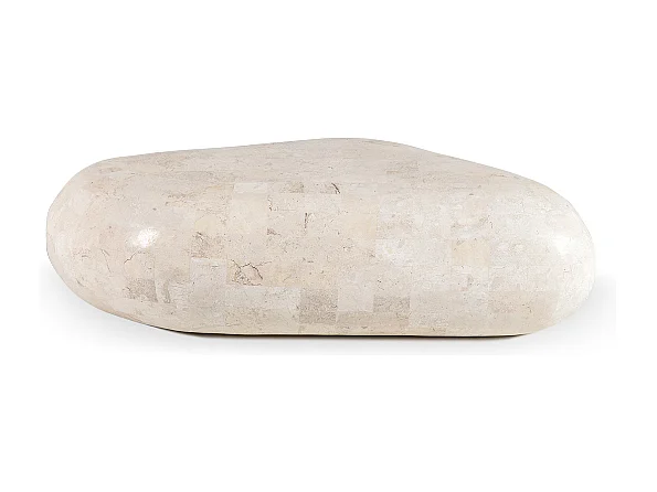 Petram, Tavolino da salotto Beige (98cm X 52cm H. 27cm)| Duzzle