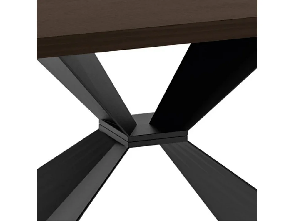 Tavolo da pranzo allungabile in legno impiallacciato rovere termocotto Taurus 200-300x100 cm fino a 12 posti Made in Italy | Duzzle