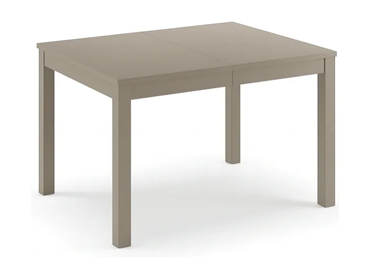 Tavolo da pranzo allungabile tortora Belfort 130-210x80 cm fino a 8 posti Made in Italy | Duzzle