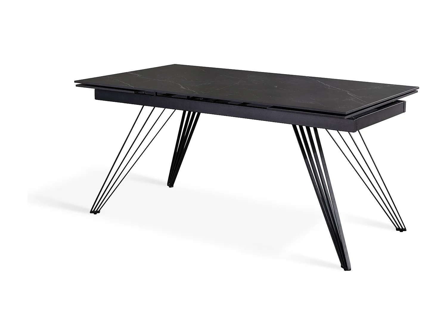 Augustus,  Tavolo allungabile   (90cm X 160/240 cmcm H. 76cm)