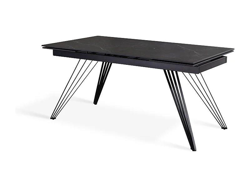 Augustus,  Tavolo allungabile   (90cm X 160/240 cmcm H. 76cm)