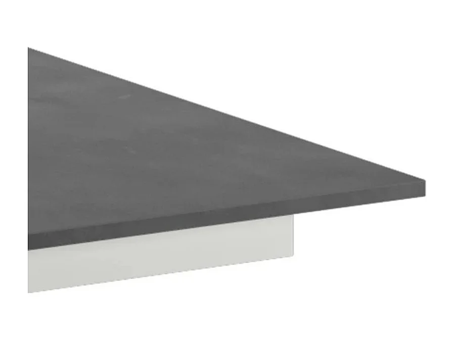 Tavolo da pranzo allungabile effetto marmo grigio Pluto 140-190x90 cm fino a 8 posti Made in Italy | Duzzle