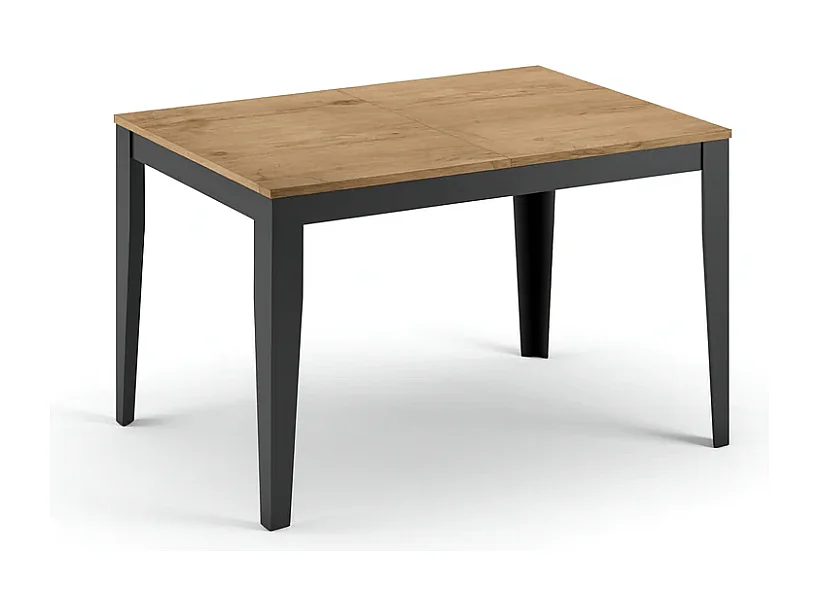 Tavolo da pranzo allungabile effetto rovere naturale naturale Moon 130-290x80 cm fino a 12 posti Made in Italy | Duzzle