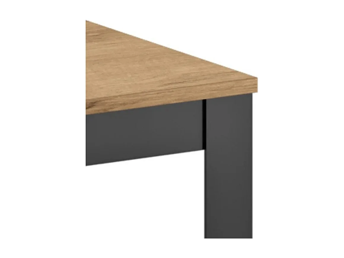 Tavolo da pranzo allungabile effetto rovere naturale naturale Moon 156-316x90 cm fino a 12 posti Made in Italy | Duzzle