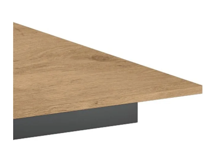 Tavolo da pranzo allungabile effetto rovere naturale naturale Pluto 140-190x90 cm fino a 8 posti Made in Italy | Duzzle