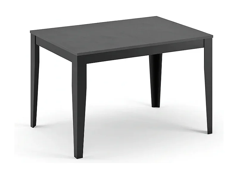Tavolo da pranzo allungabile effetto cemento grigio Moon 130-290x80 cm fino a 12 posti Made in Italy | Duzzle