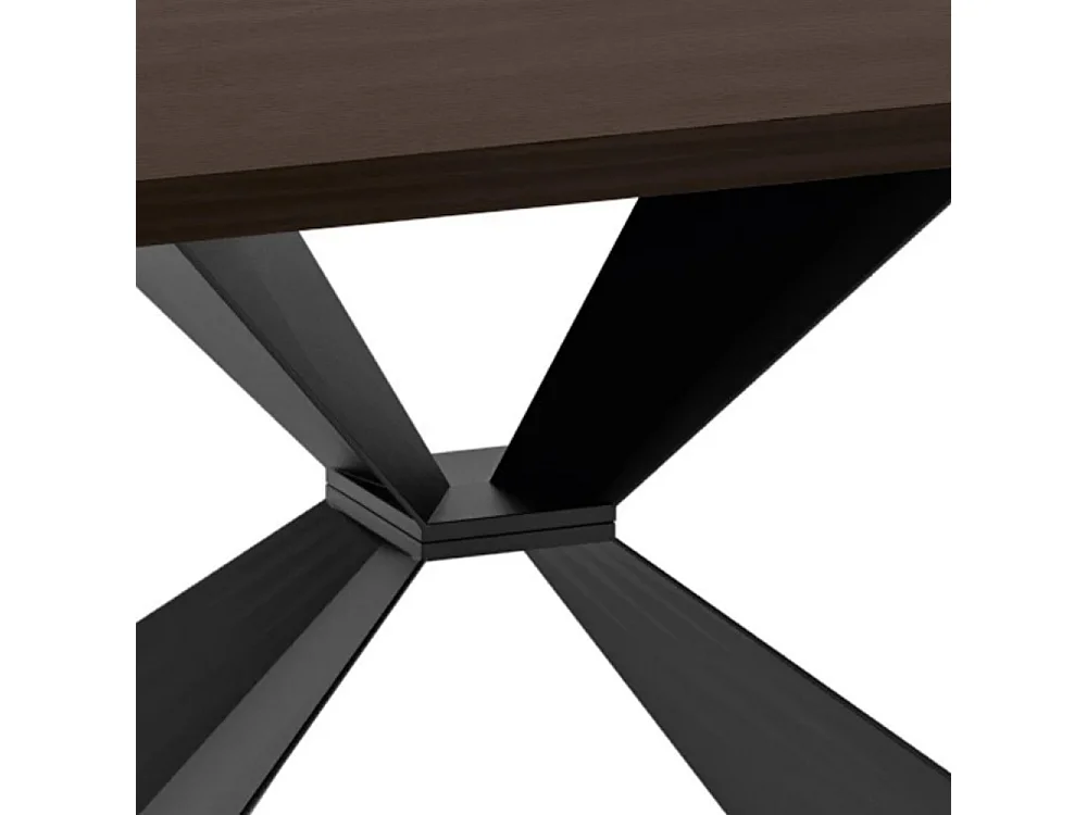 Tavolo da pranzo allungabile in legno impiallacciato rovere termocotto Taurus 160-240x90 cm fino a 10 posti Made in Italy | Duzzle