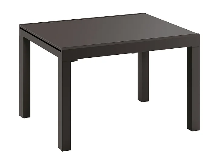 Tavolo da pranzo allungabile in vetro temperato grigio Balmoral 120-350x83 cm fino a 14 posti | Duzzle