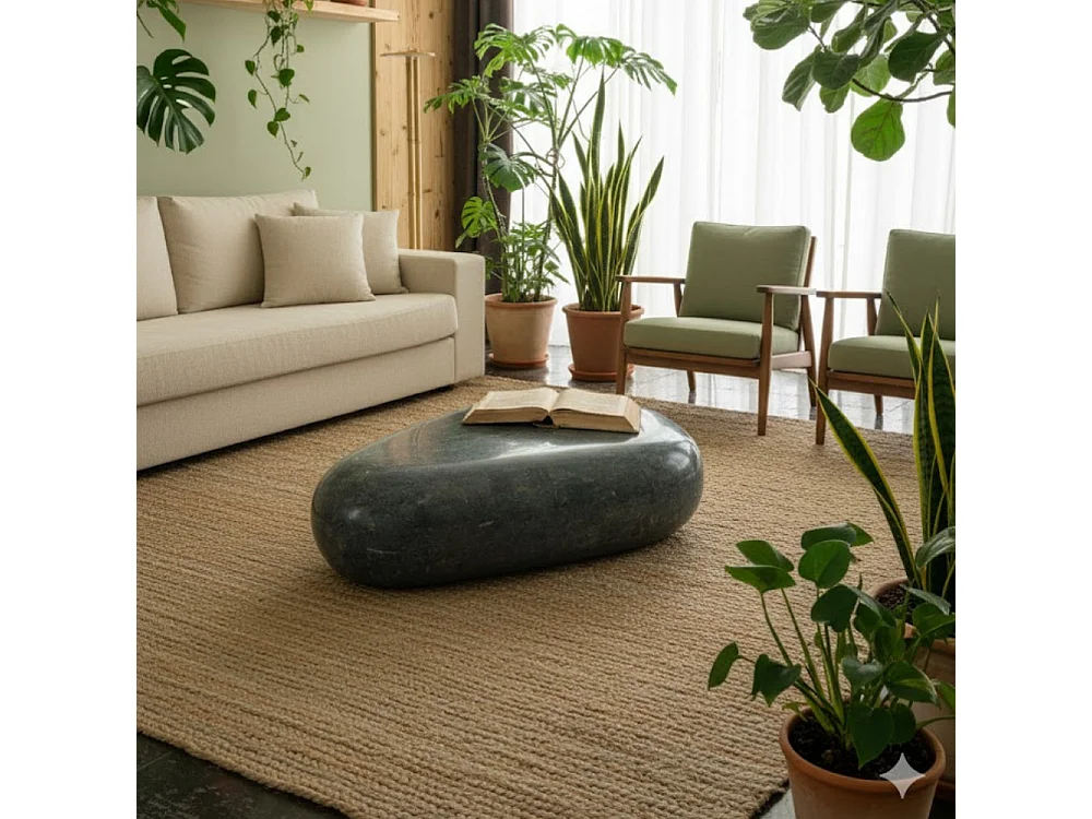 Petrus, Tavolino da salotto Grigio (123cm X 74cm H. 27cm)| Duzzle