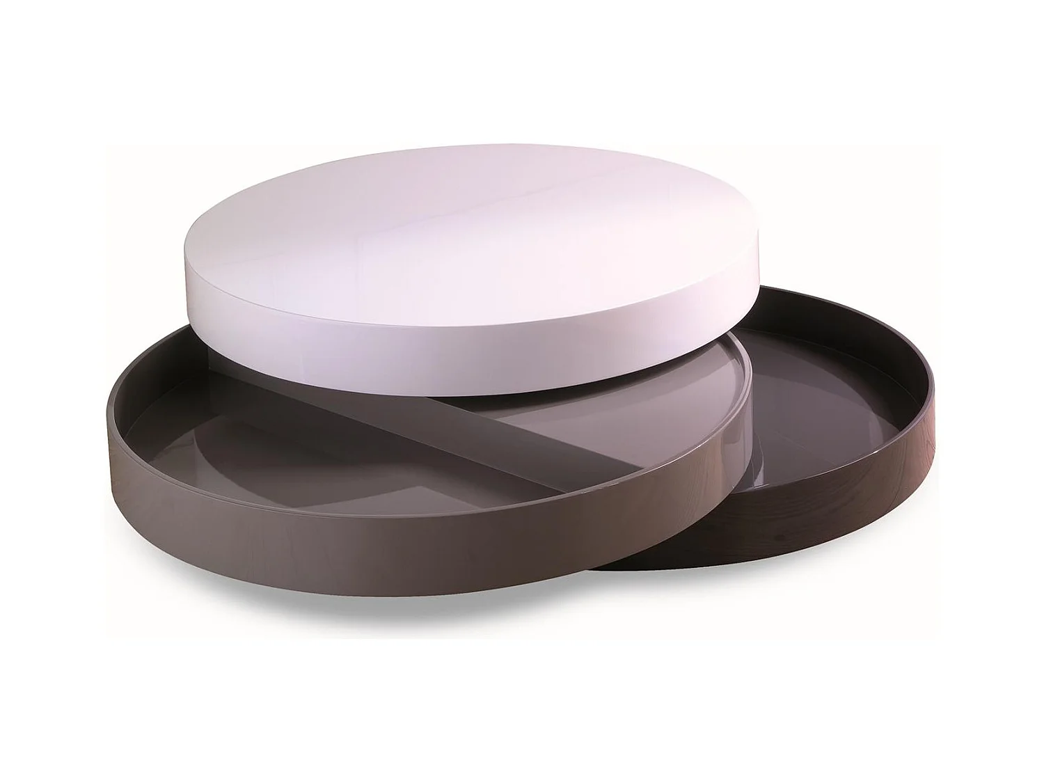 Dama 1,  Tavolino   (90cm X 90cm H. 32cm)| Duzzle