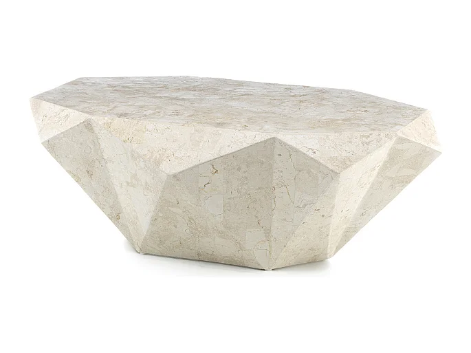 Ara major, Tavolino da salotto Beige (70cm X 120cm H. 40cm)| Duzzle