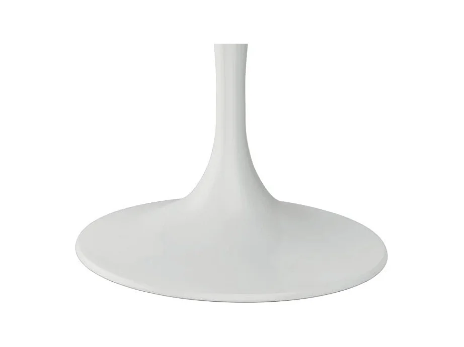 Circe, Tavolo fisso con top in ceramica Marmo bianco (100cm X 100cm H. 76cm)