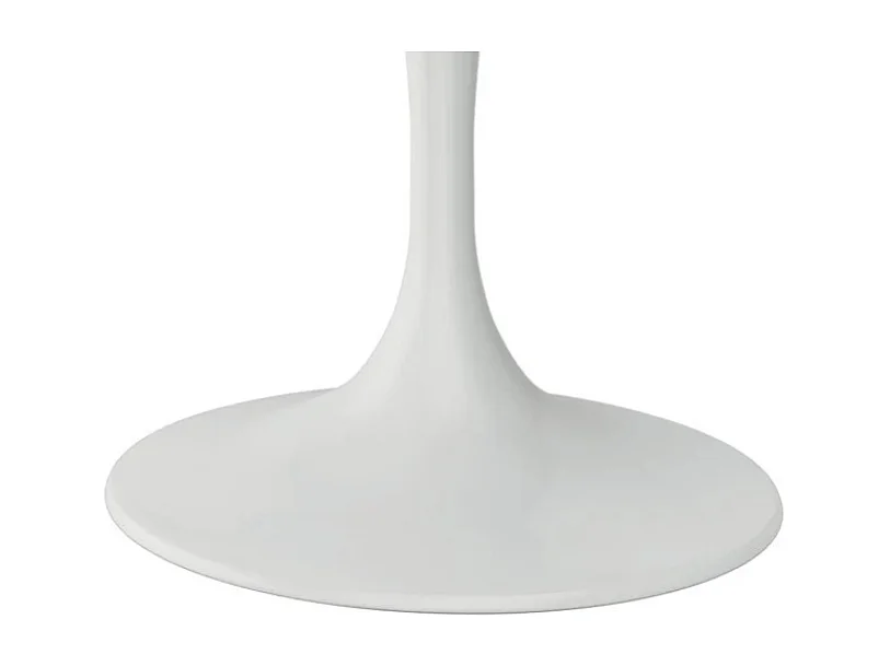 Circe, Tavolo fisso con top in ceramica Marmo bianco (100cm X 100cm H. 76cm)