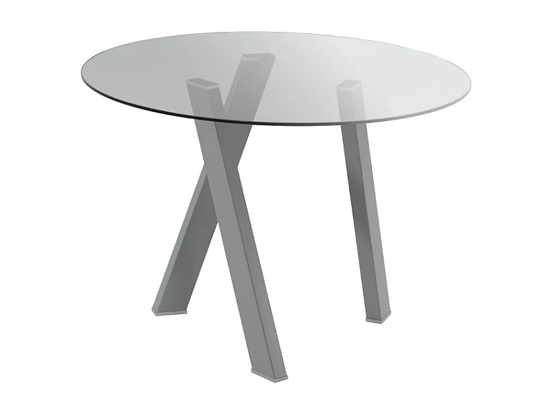 Louvre,  Tavolo fisso (120cm X 120cm H. 75cm) | Duzzle