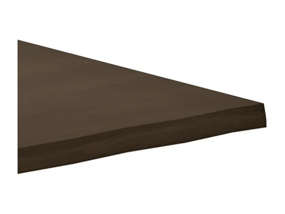 Blake, Tavolo fisso con top Impiallacciato Rovere termocotto (90cm X 160cm H. 76cm) Made in Italy