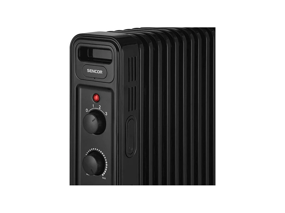 Elektrische oliegevulde radiator SENCOR SOH 3513BK 2500 W Zwart