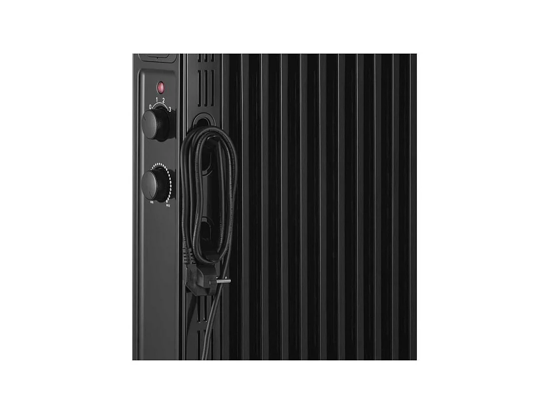 Elektrische oliegevulde radiator SENCOR SOH 3513BK 2500 W Zwart