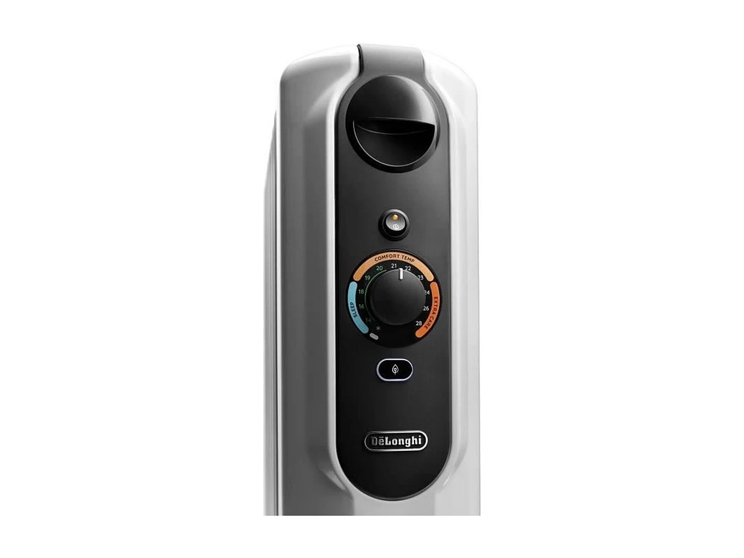 Radiateur bain d'huile - DELONGHI - 1500 W - Jusqu'a 45 m2 - Mobile - Fonction anti-gel - Gris