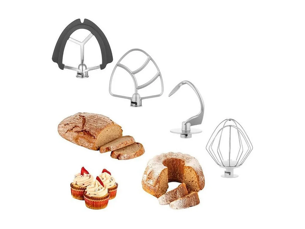 Robot multifonctions - SENCOR - STM 6377CH - 1000W - 4,5L - 5 accessoires interchangeables