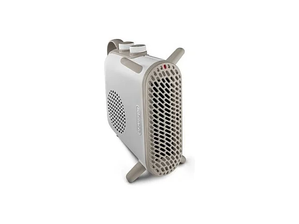Radiateur soufflant - DELONGHI - Métal - 2000 W max - Position verticale et horizontale - Silencieux (43 dB)