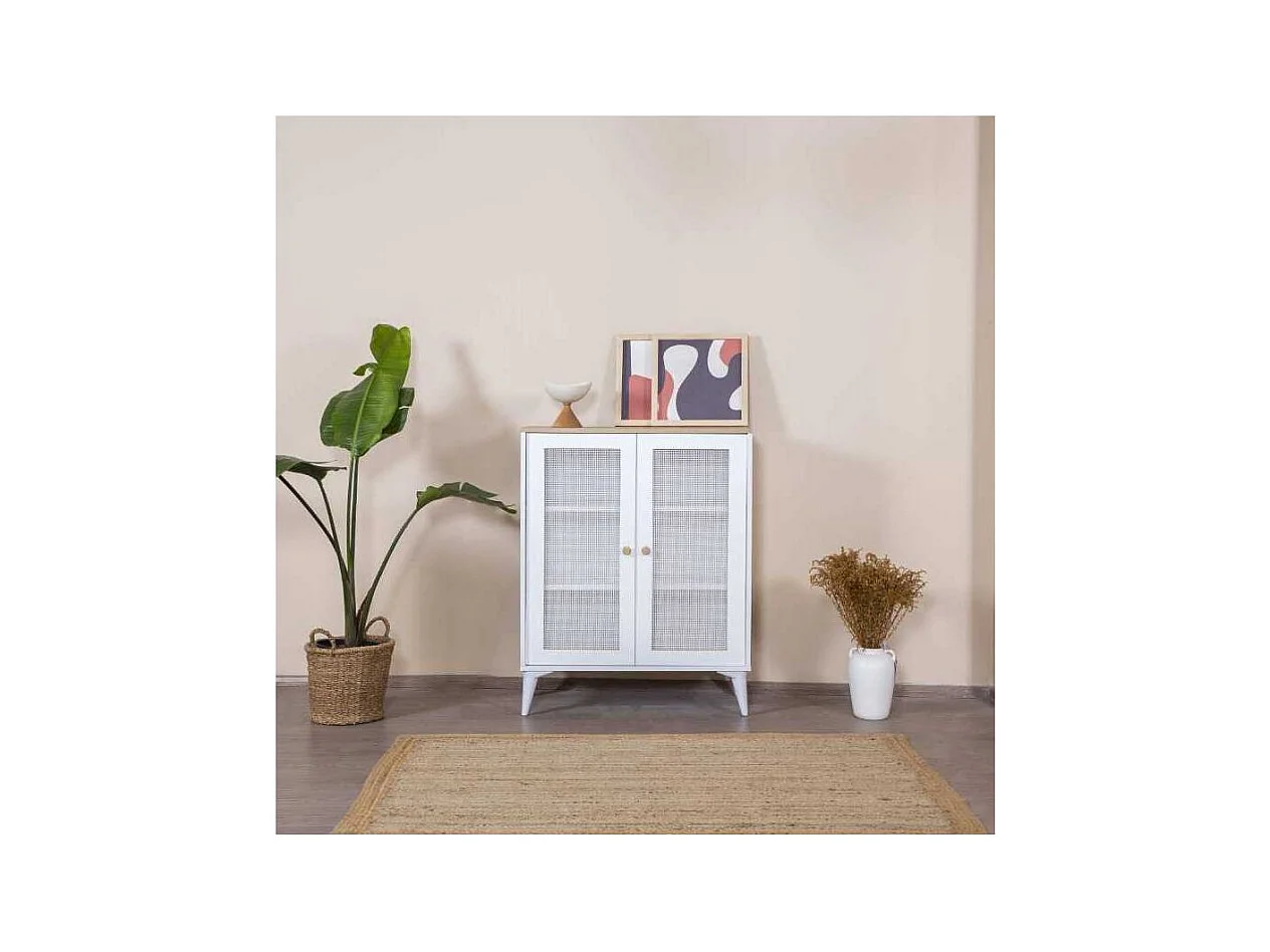 Buffet 2 portes en aggloméré Calvin