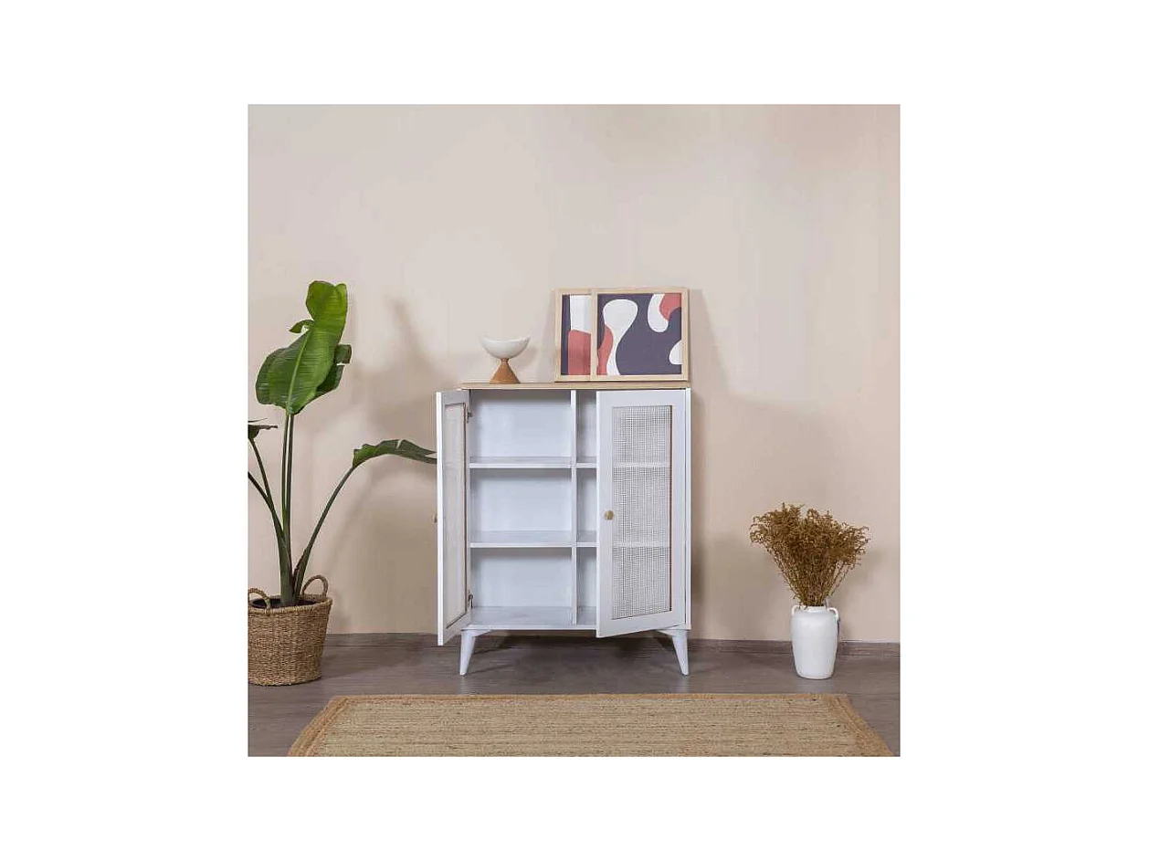 Buffet 2 portes en aggloméré Calvin