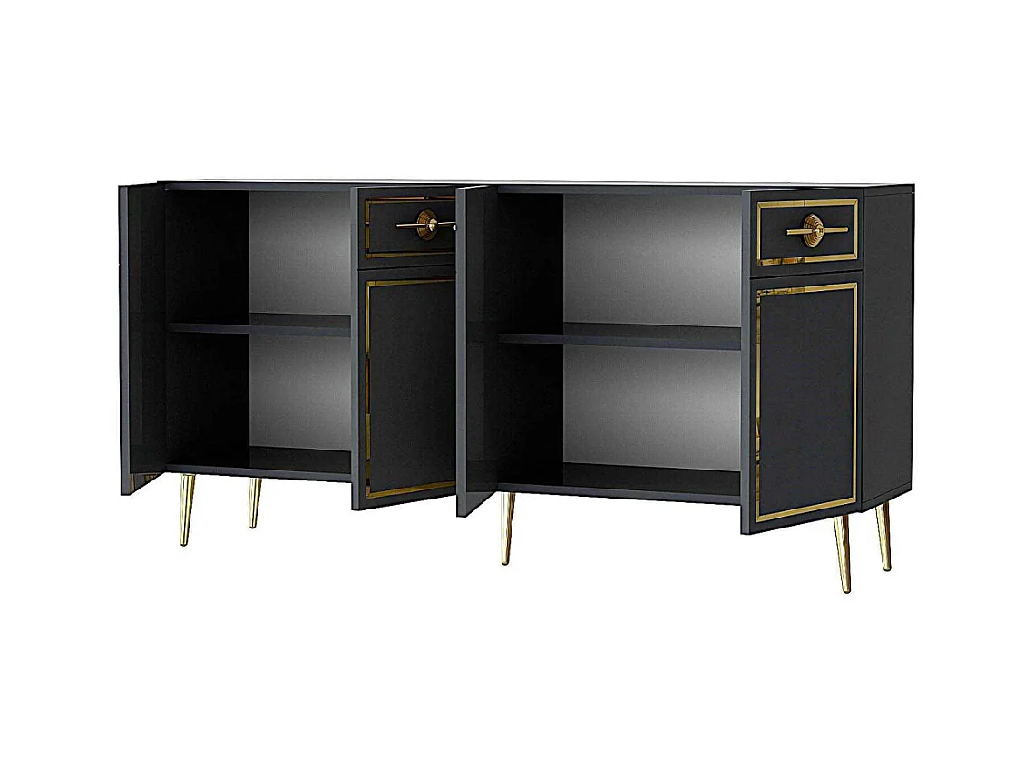 Buffet en aggloméré 4 portes Belly