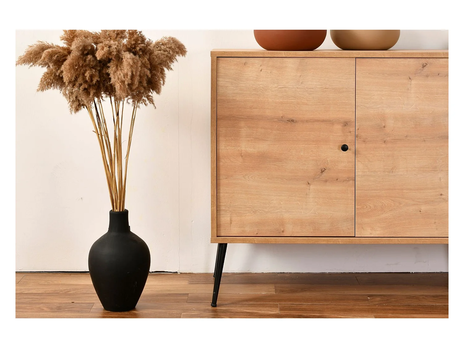 Buffet 4 portes en aggloméré Calvin