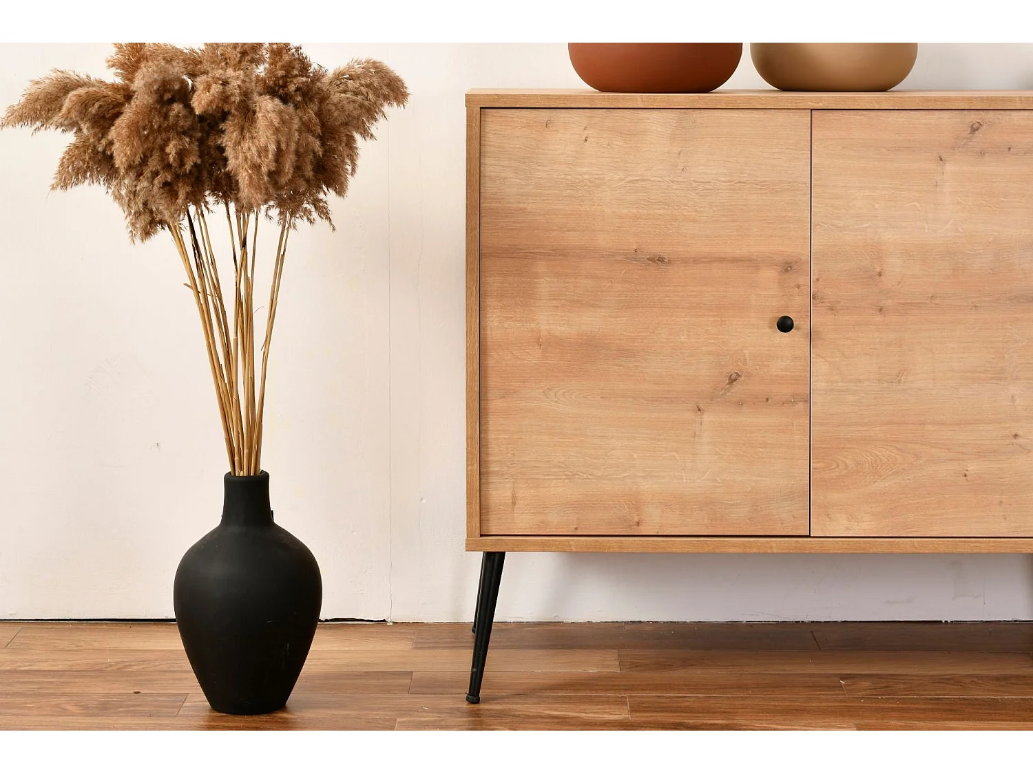 Aparador de Carvalho – 80 cm x 180 cm x 41 cm – Carvalho – Aglomerado e MDF