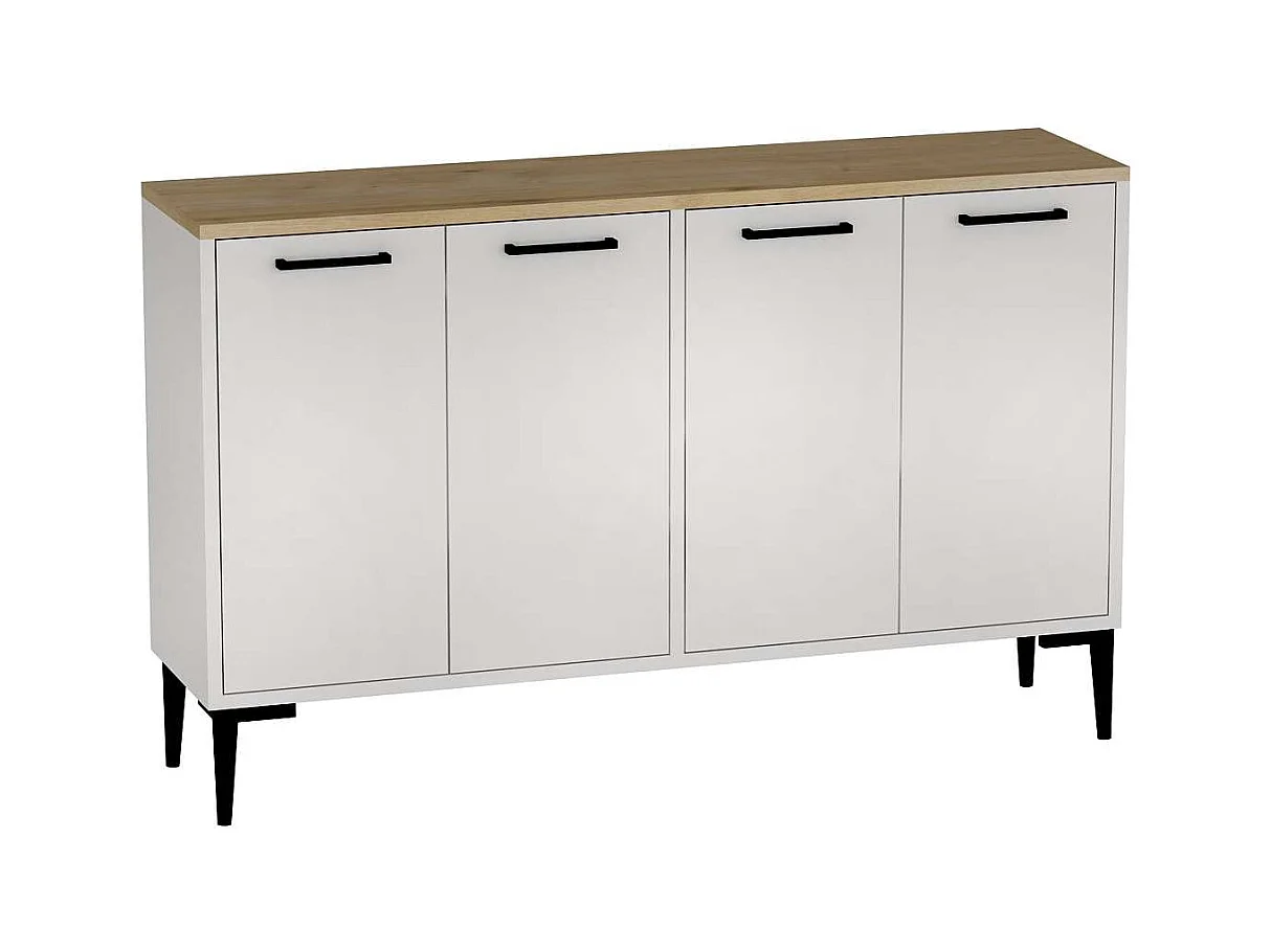 Buffet 4 portes en aggloméré Frezya