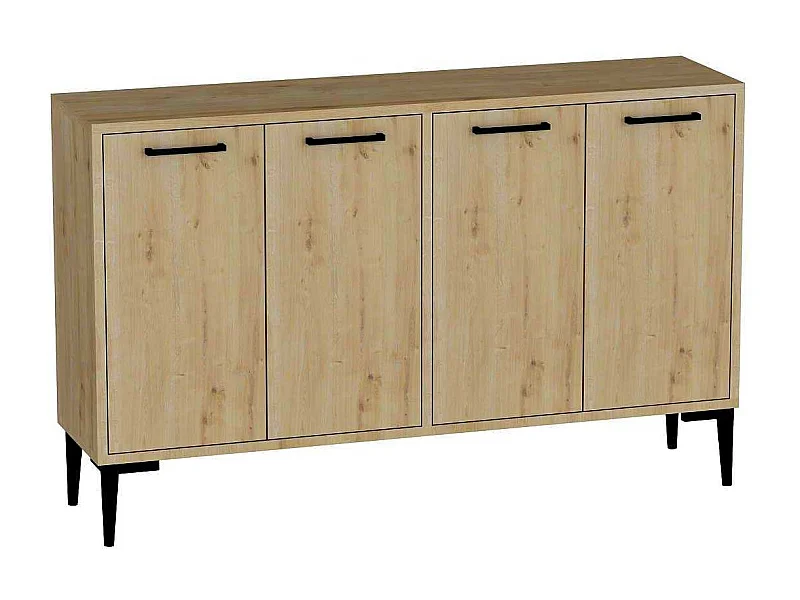 Buffet 4 portes en aggloméré Frezya