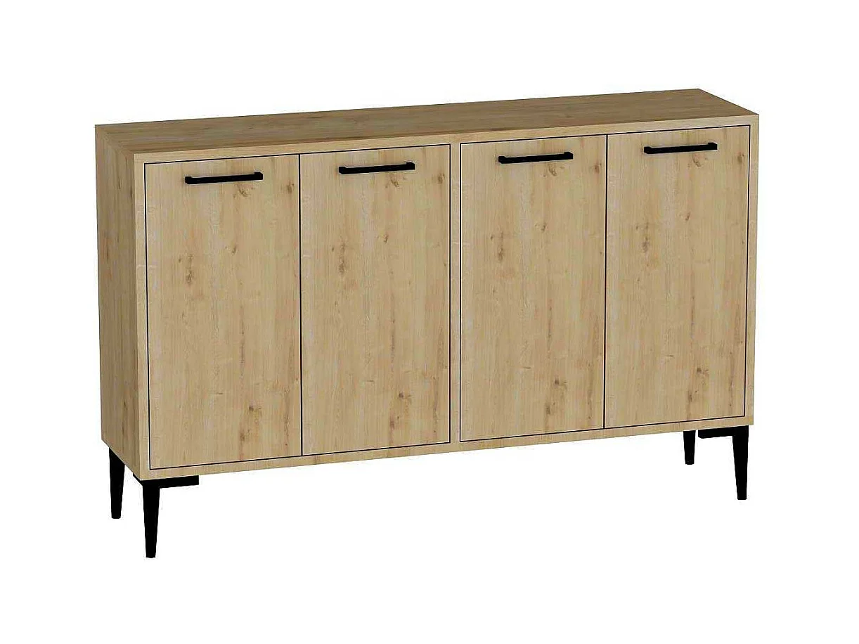 Buffet 4 portes en aggloméré Frezya