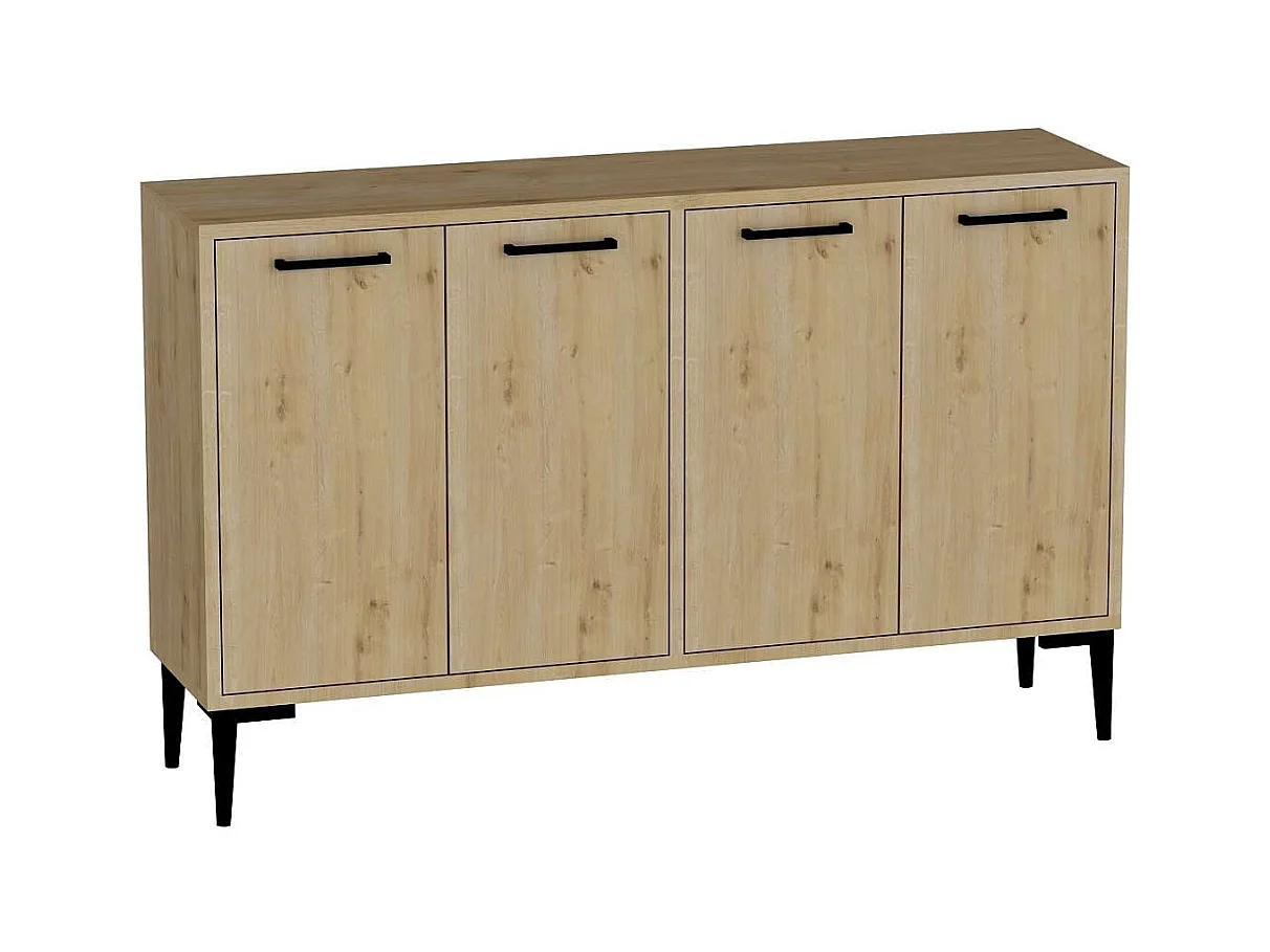 Buffet 4 portes en aggloméré Frezya