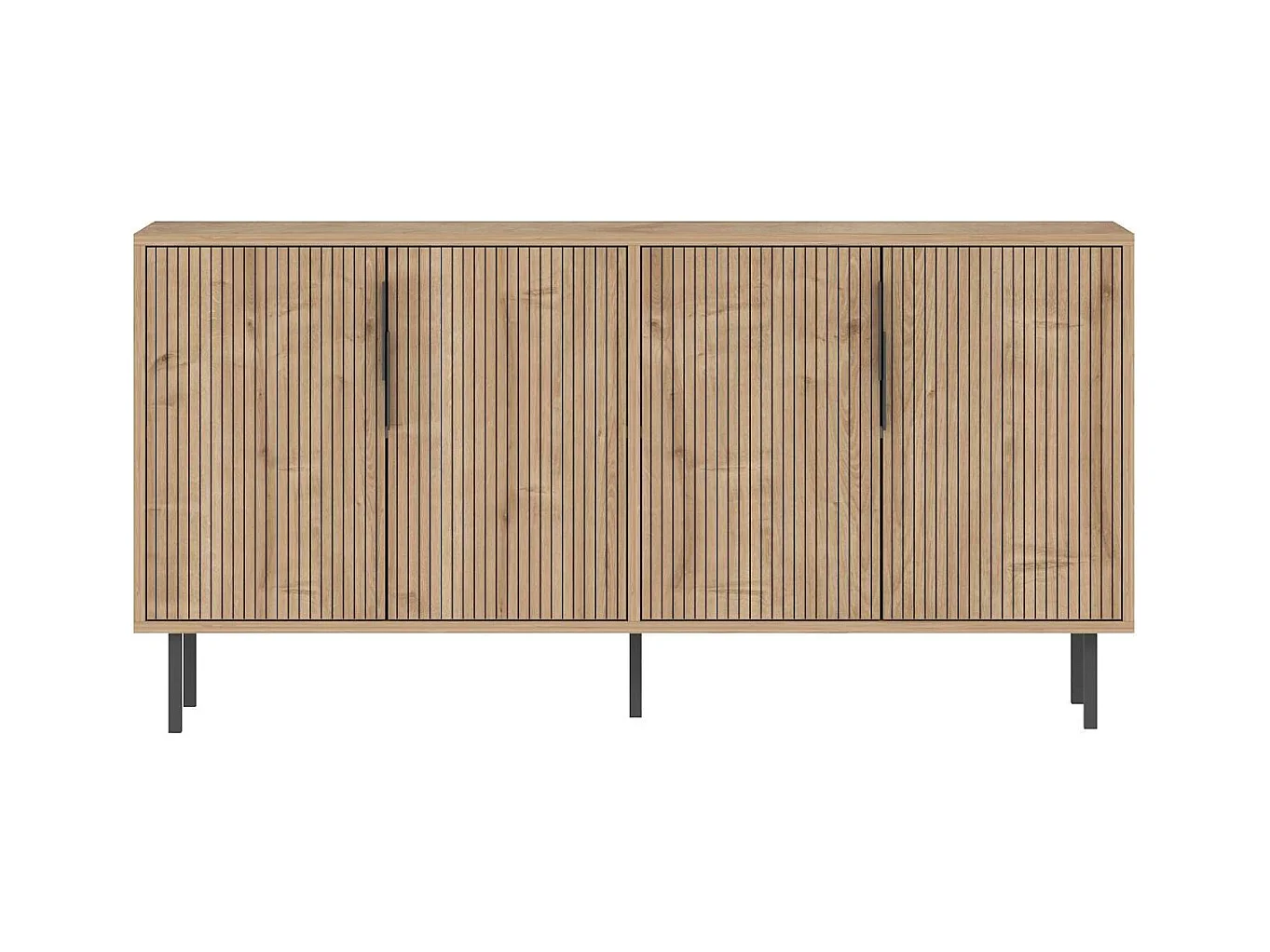 Buffet 4 portes en aggloméré Clara