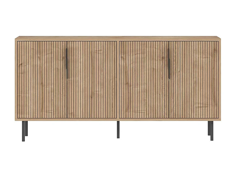 Aparador em Aglomerado – 150 cm x 75 cm x 36 cm – Carvalho Safira