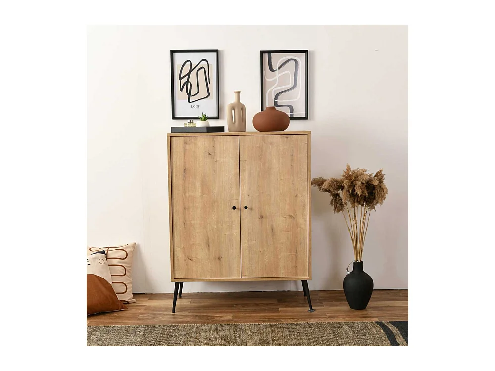 Buffet en aggloméré Calvin 2 portes