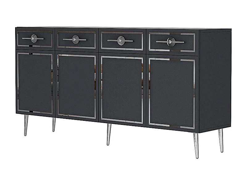 Buffet en aggloméré 4 portes Belly