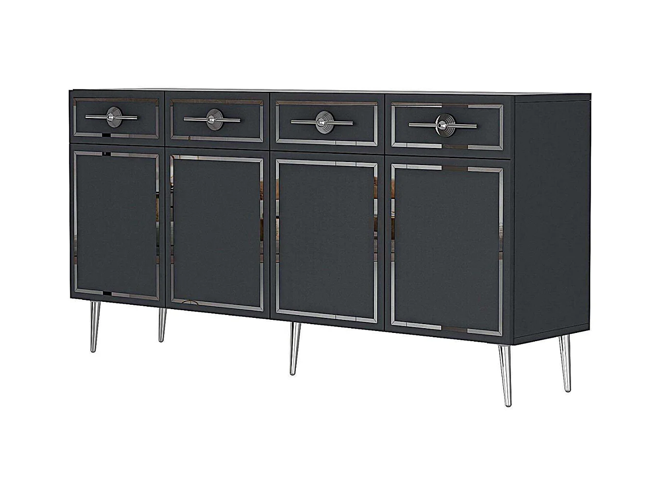 Buffet en aggloméré 4 portes Belly