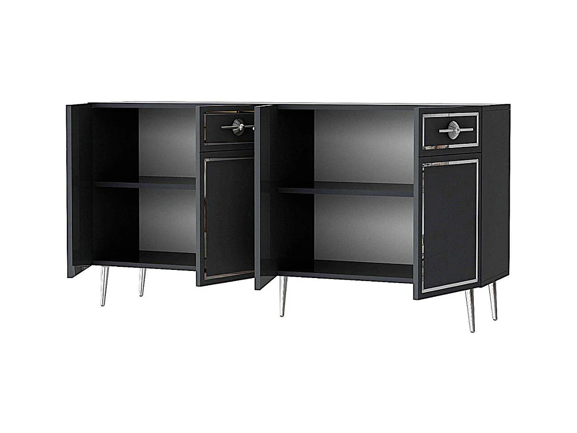 Buffet en aggloméré 4 portes Belly