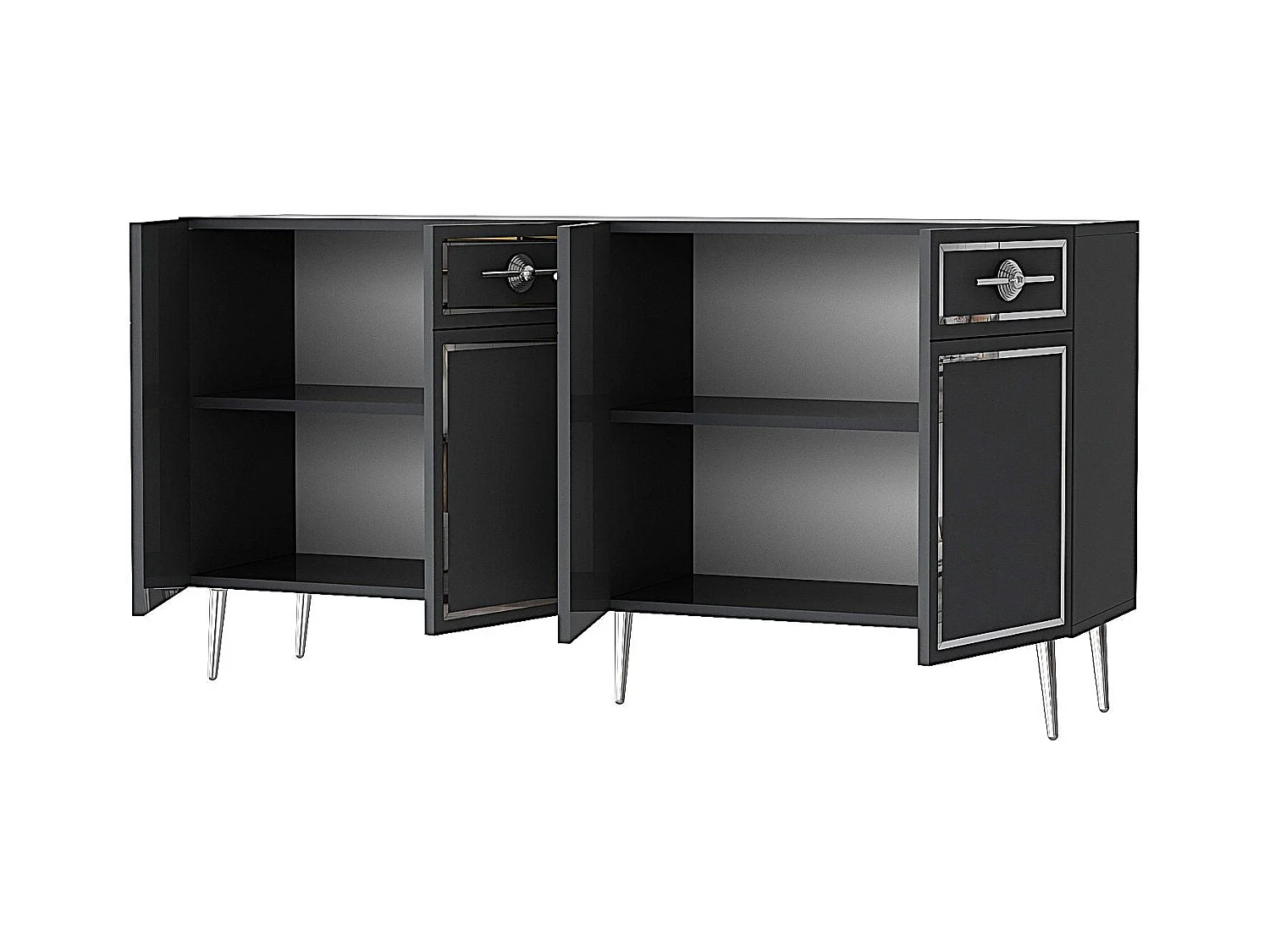 Buffet en aggloméré 4 portes Belly