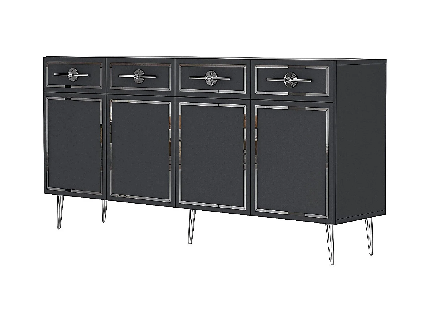 Buffet en aggloméré 4 portes Belly