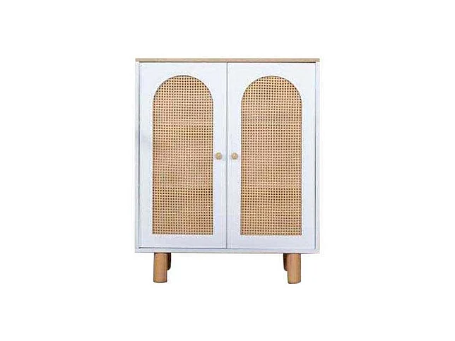 Buffet 2 portes en aggloméré Bohem Bas : 90 x 41 x 105 cm