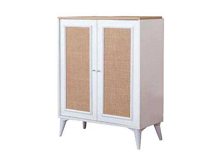 Buffet en aggloméré 2 portes Mount Bas : 90 x 41 x 105 cm