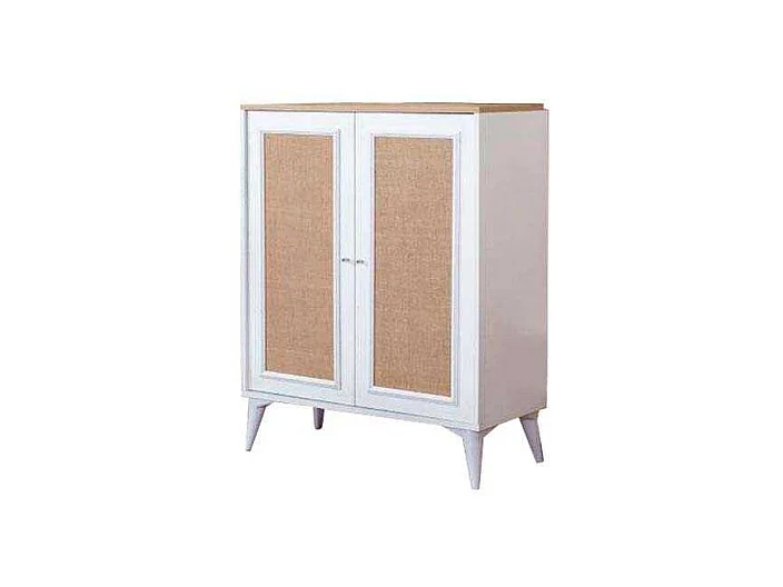 Buffet en aggloméré 2 portes Mount Bas : 90 x 41 x 105 cm