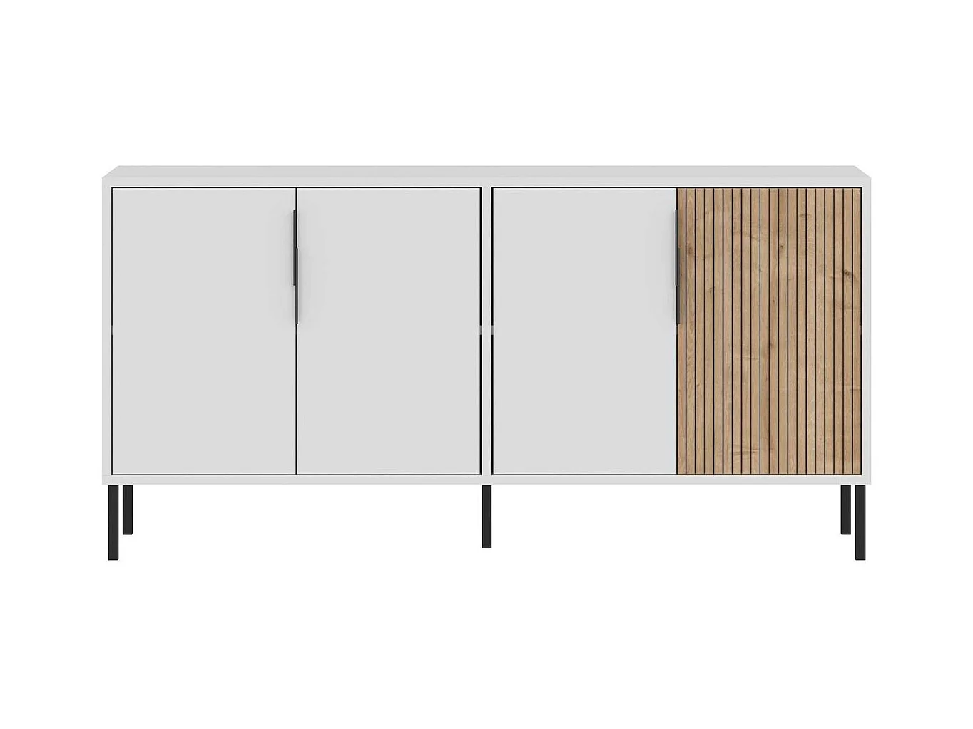 Buffet 4 portes en aggloméré Callia