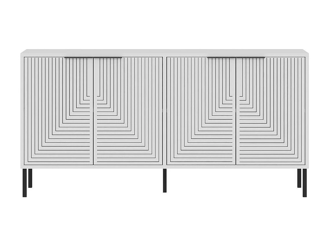 Aparador – 150 cm x 75 cm x 36 cm – Blanco – Aglomerado
