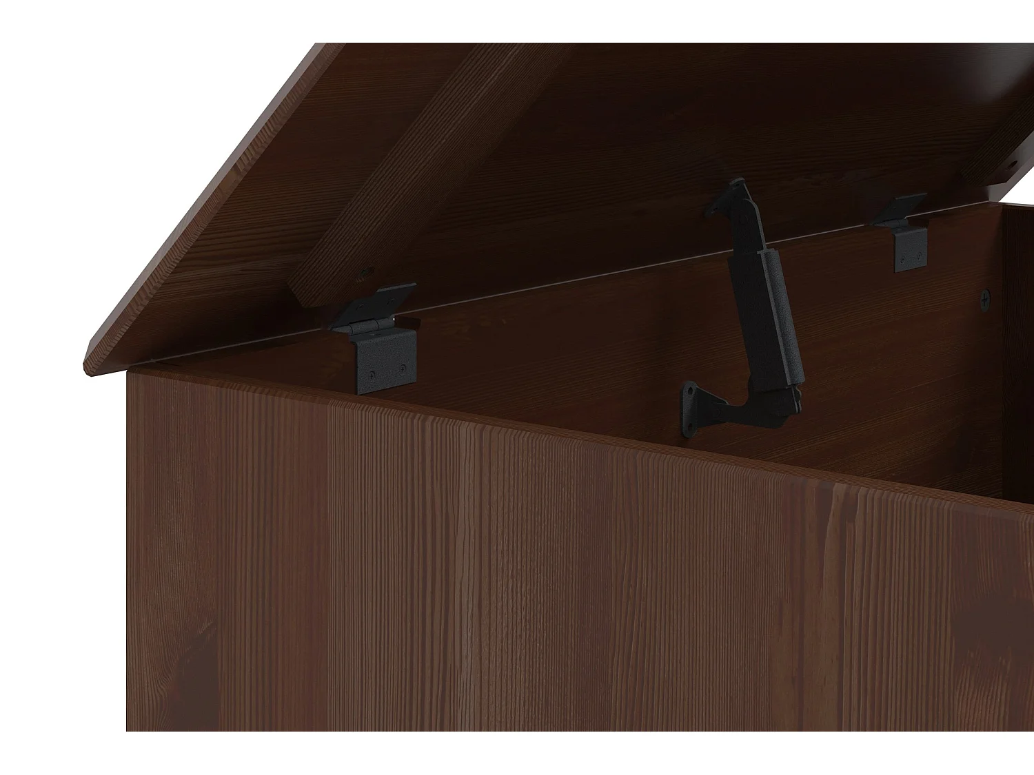 Mille-Boomstam met klepdeur in grenen bruin