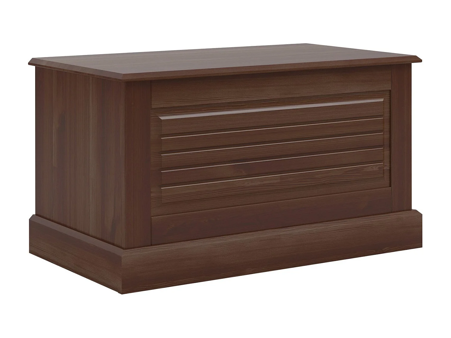 Mille-Boomstam met klepdeur in grenen bruin